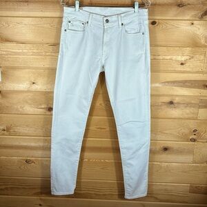 Polo Ralph Lauren Womens Jeans Tompkins Skinny White Size 30